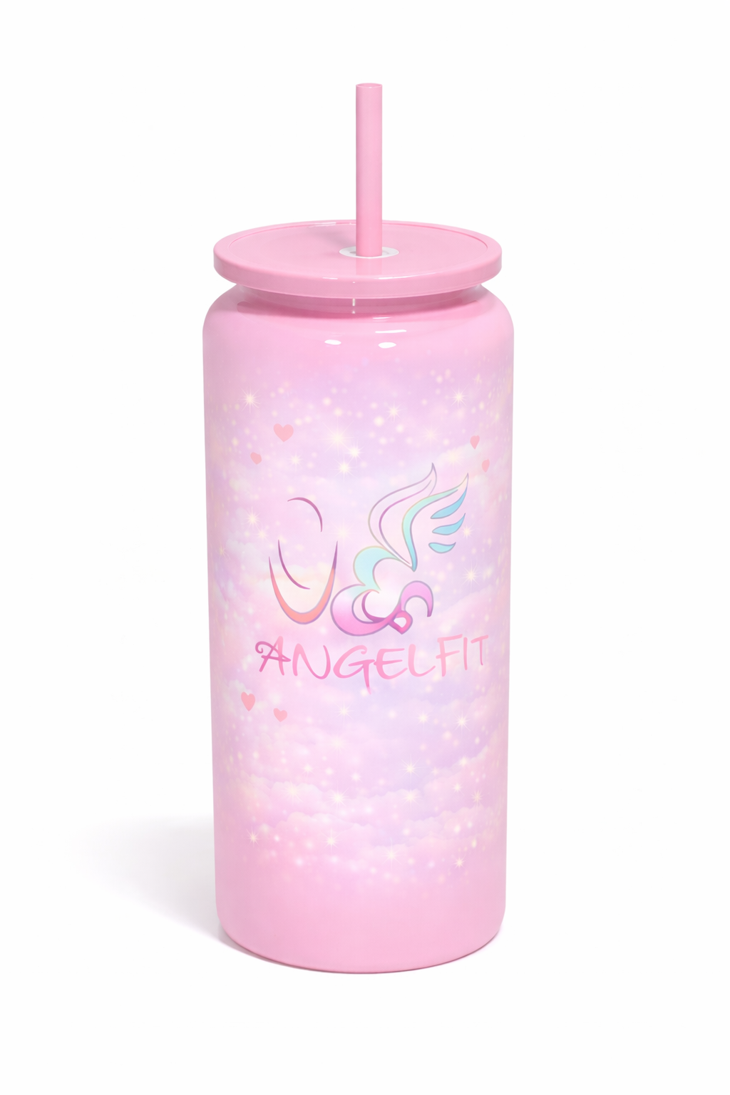 Pastel Tumbler Cup with Lid & Straw | Cute Aesthetic Drinkware