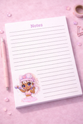 AngelFit Notes Notepad | Cute Aesthetic Daily Planner Notepad