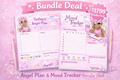 Angel Duo Bundle | Mood Tracker & Self Care Planner Set