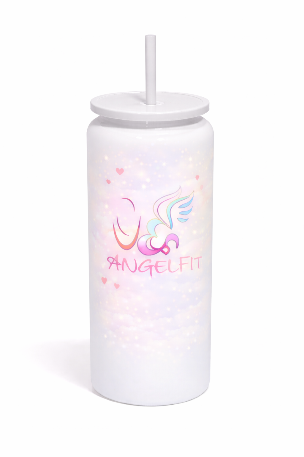 Pastel Tumbler Cup with Lid & Straw | Cute Aesthetic Drinkware