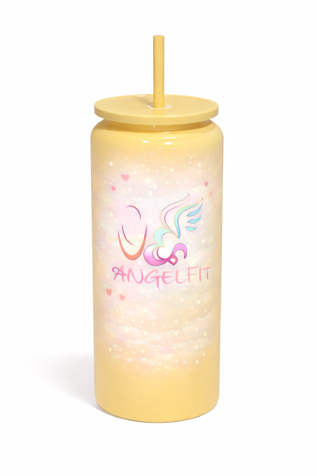 Pastel Tumbler Cup with Lid & Straw | Cute Aesthetic Drinkware